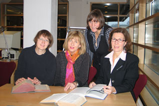 Ingrid Börger, Gisela Pauge, Ingrid Fisch, Roswitha Link (Foto: Irmgard Pelster)