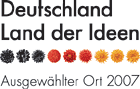 Signet: 'Deutschland - Land der Ideen. Ausgewhlter Ort 2007'