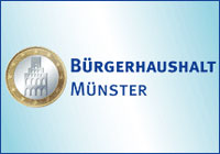 Logo: Brgerhaushalt Mnster
