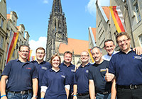 Helfer der Feuerwehren Drensteinfurt und Sendenhorst