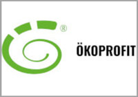 Ökoprofit-Logo: Ökoprofit steht für Ökologisches Projekt für integrierte Umwelttechnik 