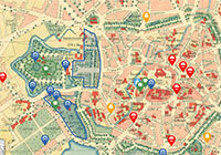 Eine interaktive Karte zeigt Spuren der Kolonialzeit in Münster