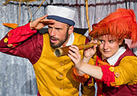 Schnick und Schnack auf der Suche nach dem Glück (Foto: Ralf Emmerich) Szene aus 'Schnick und Schnack auf der Suche nach dem Glück' (Foto: Ralf Emmerich)