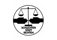 Logo: schlichten statt richten