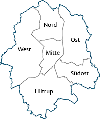 muenster.de - Münster in Westfalen: Stadtteile