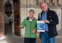  Annegret und Rudolf Tumbrink bieten Stadtführungen für Gehörlose an.