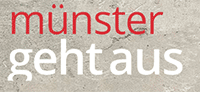 Schriftzug Münster geht aus