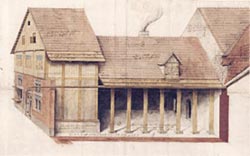 Ein Haus in Mnster um 1550