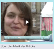 Helena Ntikbasani über die Arbeit der "Brücke"