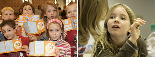 Fotodokumentation Kinder im Projekt