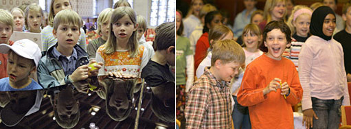 Fotodokumentation Kinder im Projekt