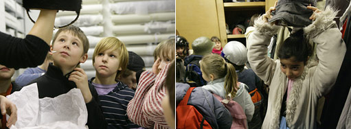 Fotodokumentation Kinder im Projekt