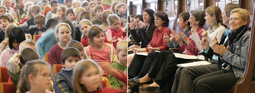 Fotodokumentation Kinder im Projekt
