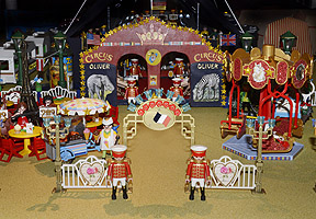 Playmobilzirkus, Eingang Zirkuszelt vom Circus Oliver