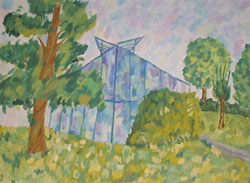 "Landschaftsmalerei nach Paul Cézanne"