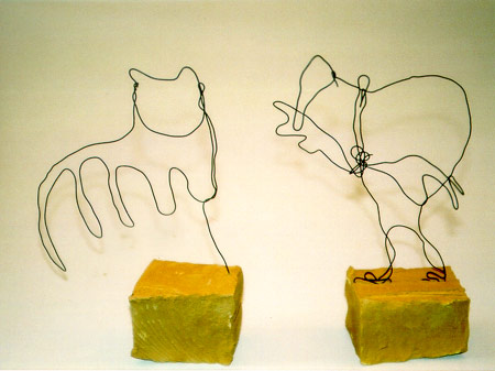 "Vorbild Picasso - Arbeiten mit einer Linie"