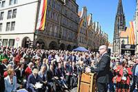 Am Rednerpult: Münsters Oberbürgermeister Markus Lewe
