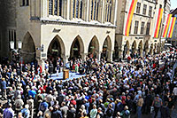 Der Prinzipalmarkt war gut gefüllt.